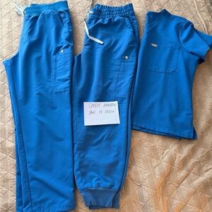 Figs XLP royal blue bundle